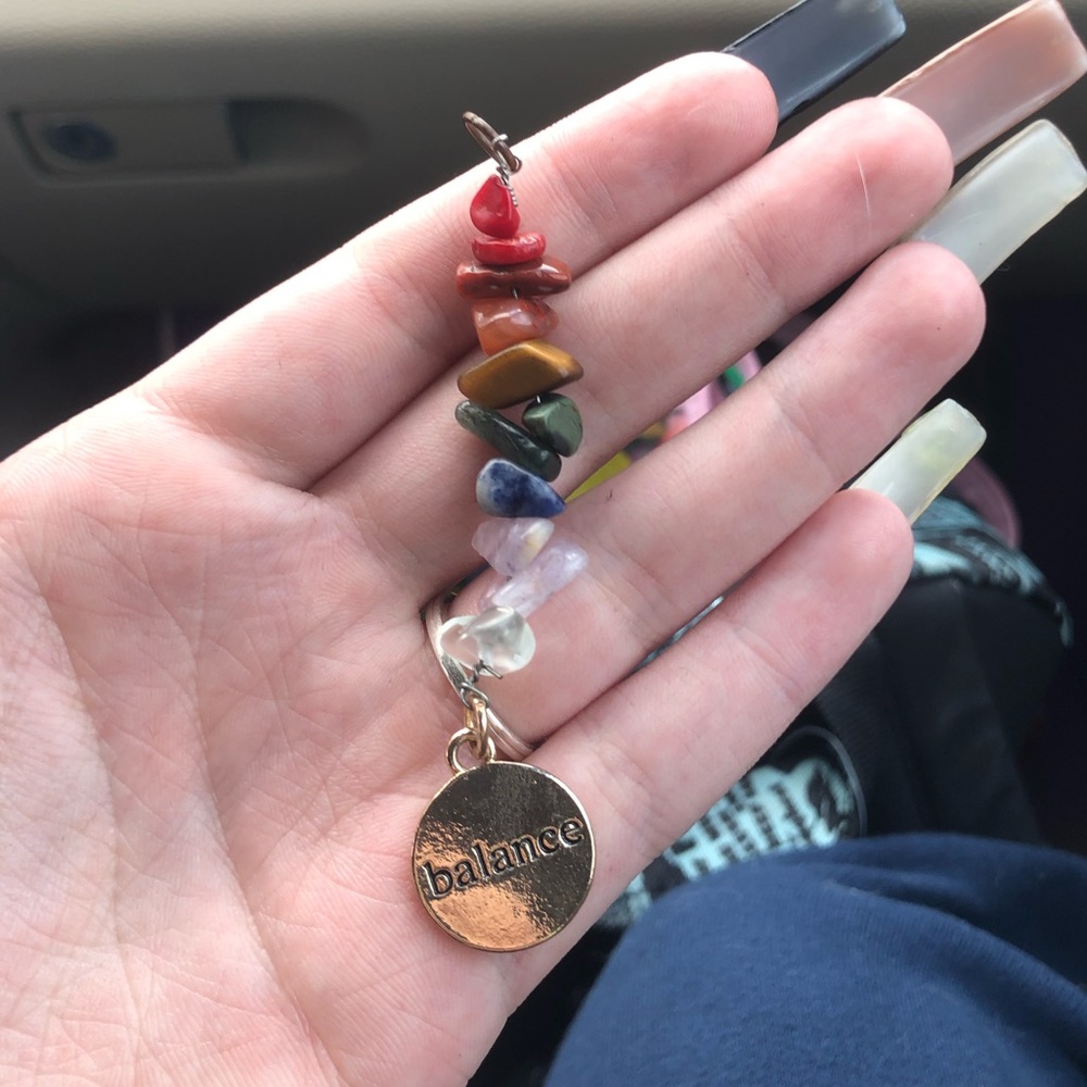 Chakra And Intention key charm